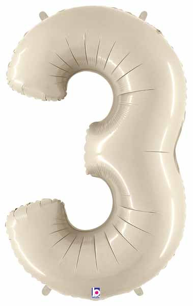 White Sand Foil Number