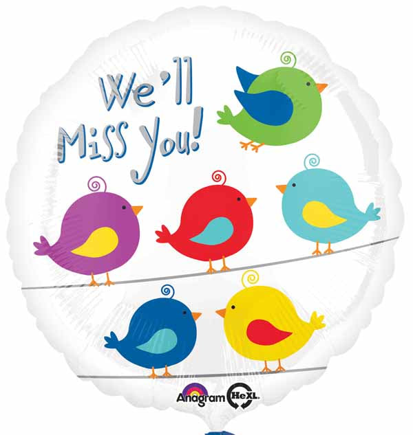 We'll Miss You Birds