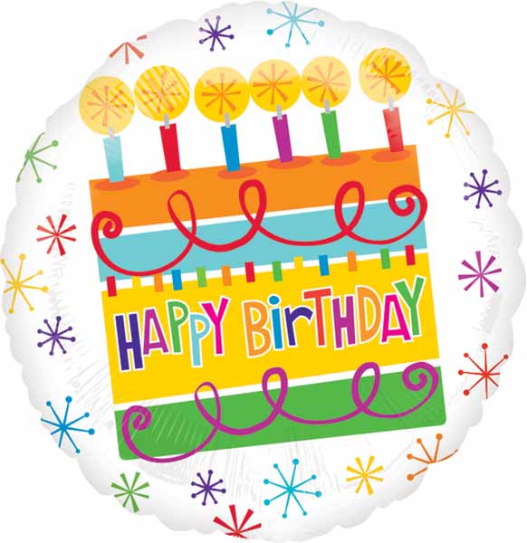 Birthday Cake Foil