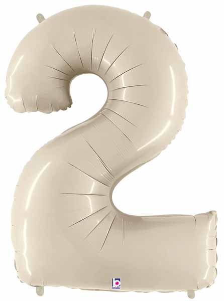 White Sand Foil Number