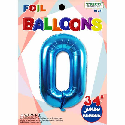 Blue Foil Number