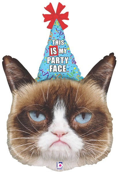 Grumpy Party Cat