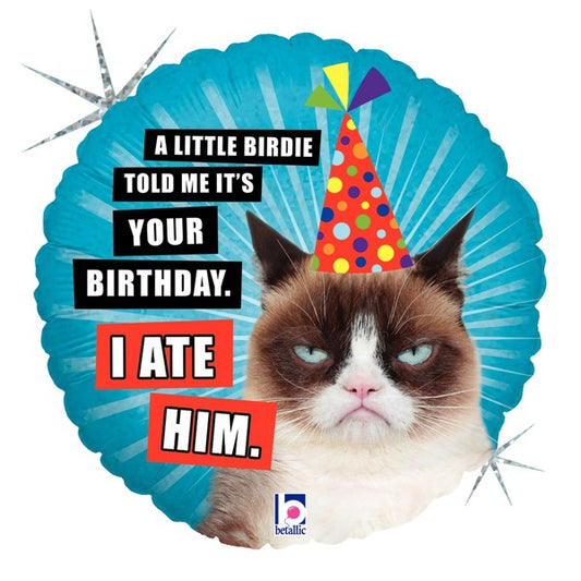 I Ate Him Birthday Cat