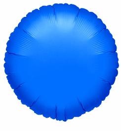 Royal Blue Foil Circle