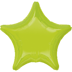 Kiwi Green Foil Star