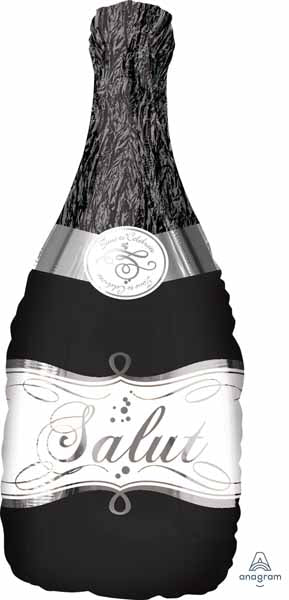 Salut Bubbly Wine Bottle