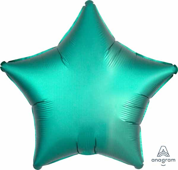 Jade Satin Foil Star