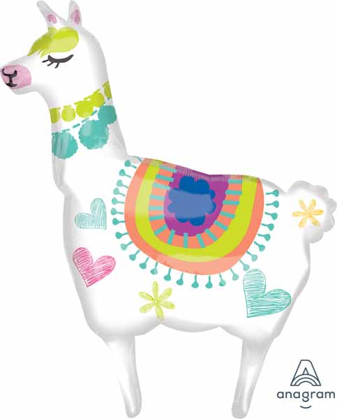 Llama Foil Shape