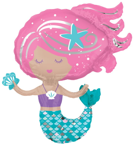 Shimmering Pastel Mermaid