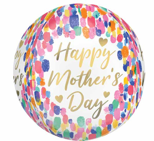 Happy Mother's Day Watercolor Orb
