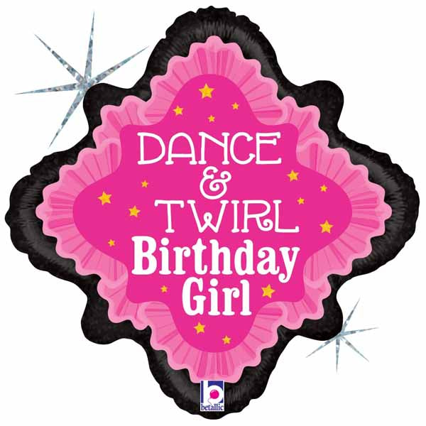 Dance & Twirl Birthday Girl