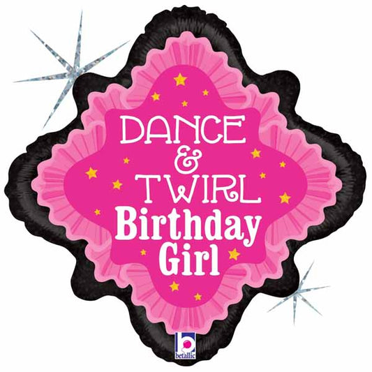 Dance & Twirl Birthday Girl