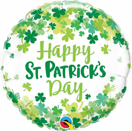 Happy St. Patrick's Day Shamrock-fetti