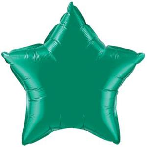 Emerald Green Foil Star